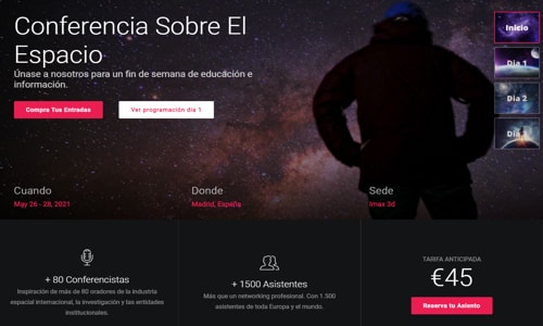 Diseño Web Conferencia