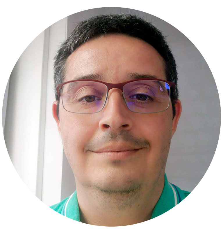 Joaquin dueño del diseño web para empresa integradora de tecnología